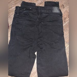 Black American Eagle high waisted jeans